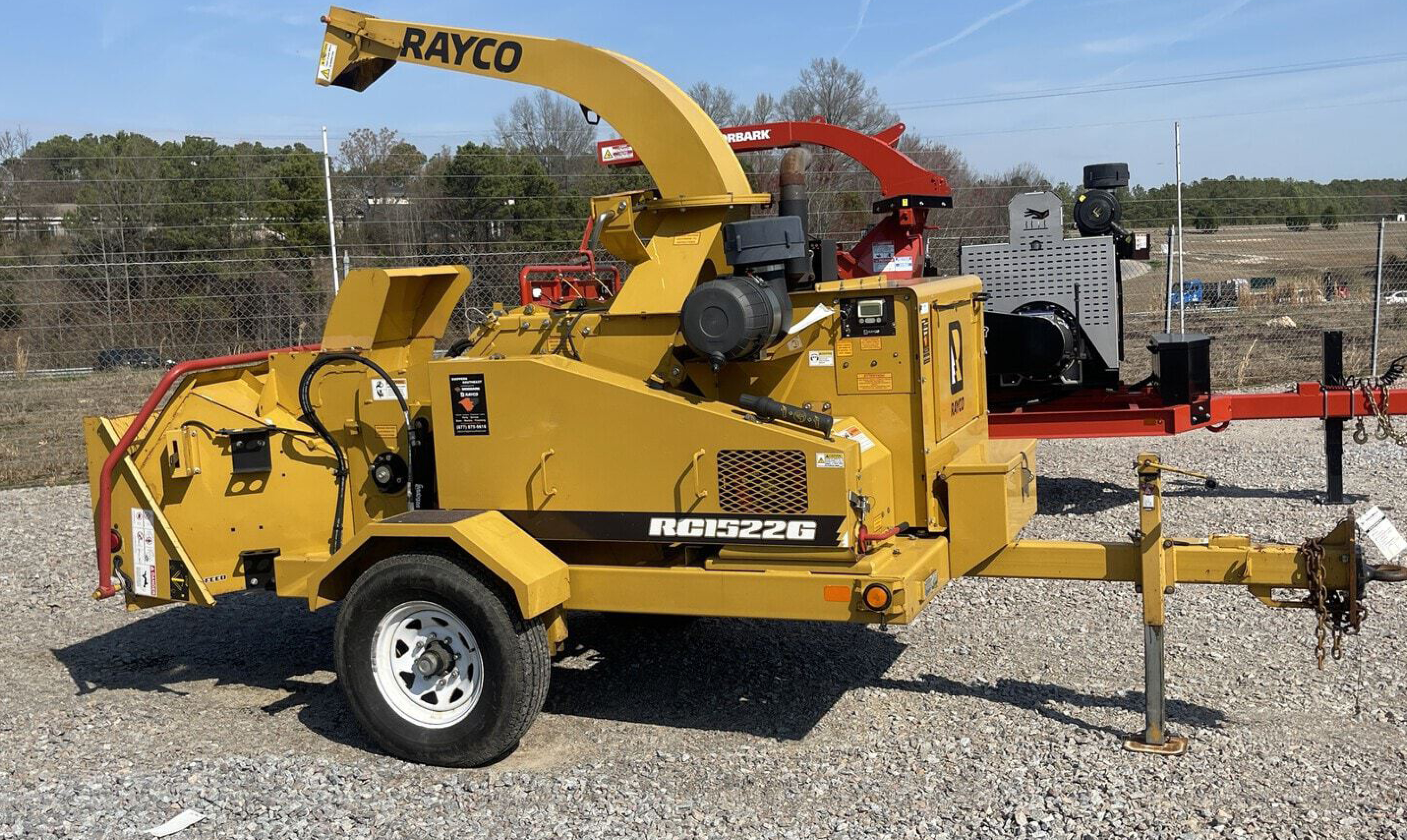 2017 Rayco RC1522G Brush Chipper